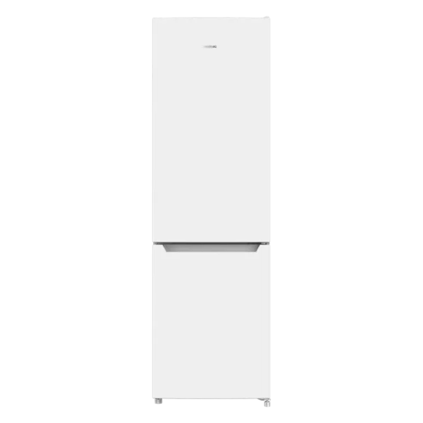 Vista frontal del frigorífico combi Bolero CoolMarket 250 White E de color blanco