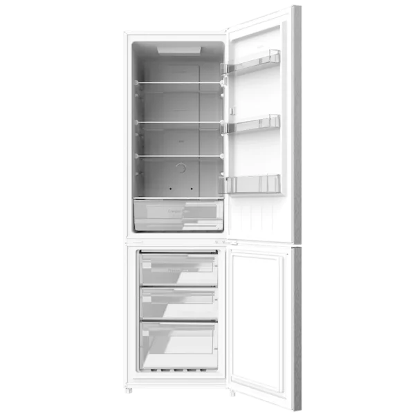 Imagen 4 Frigorífico Combi Bolero CoolMarket 250 Inox E de 250 L con tecnología Total No Frost y Multi Airflow. Diseño eficiente con cajón Humidity Box y bajo consumo.