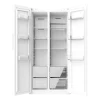 Imagen 4 Frigorífico Side by Side Bolero CoolMarket SBS 430 White E de 430 L con tecnología Total No Frost, motor Inverter Plus y clasificación energética E en color blanco.