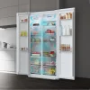 Imagen 7 Frigorífico Side by Side Bolero CoolMarket SBS 430 White E de 430 L con tecnología Total No Frost, motor Inverter Plus y clasificación energética E en color blanco.