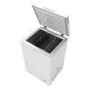 Imagen 3 Congelador horizontal de 99 litros con sistema Dual Function para uso como frigorífico o congelador, control mecánico y eficiencia energética de clase E.