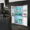 Imagen 7 Frigorífico americano Cross Door Bolero CoolMarket 4D 564 Dark E con 564L, motor Inverter Plus, tecnología Total No Frost y dispensador de agua. Eficiencia E.