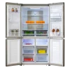 Imagen 3 Frigorífico 4 puertas de 564L con Motor Inverter Plus, Total No Frost, dispensador de agua y acabado en cristal negro. Eficiencia energética E y Metal Cooling.