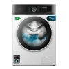 Lavadora de carga frontal Cecotec Bolero Dresscode 7500 Inverter A en color blanco con tambor Pearl Drum