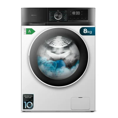 Lavadora de carga frontal CECOTEC Bolero DressCode 8500 Inverter A en color blanco