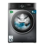 Lavadora de carga frontal Cecotec Bolero DressCode 8500 Inverter Steel A en color inox