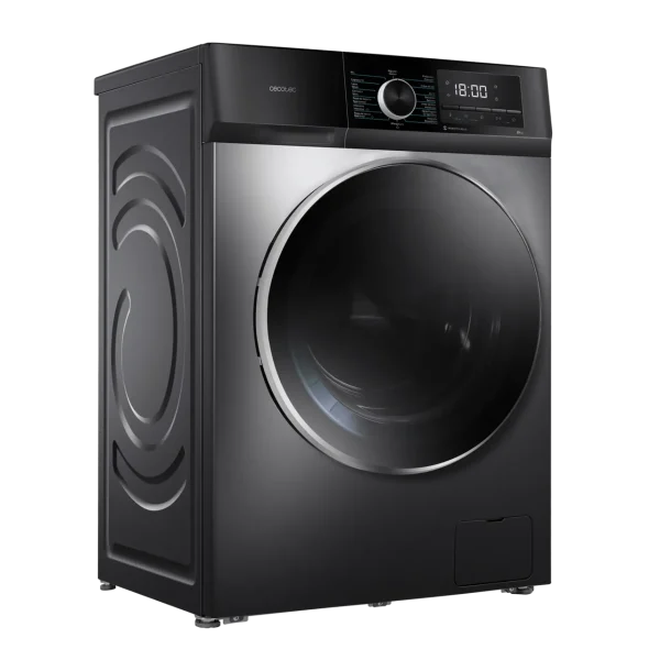 Imagen 3 Lavadora Cecotec Bolero DressCode 8500 Inverter Steel A de 8 kg y 1400 rpm. Cuenta con motor Inverter Plus, 16 programas y máxima eficiencia energética A.