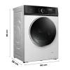 Imagen 4 Lavadora de carga frontal Bolero DressCode 9500 Inverter A de 9 kg y 1400 rpm. Motor Inverter Plus, 16 programas, SteamMax y Allergy Care. Clase A.