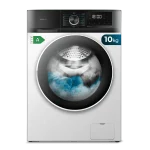 Lavadora de carga frontal Cecotec Bolero DressCode 10500 Inverter A color blanco de 10 kg de capacidad