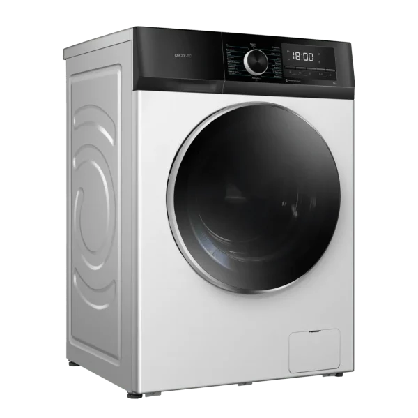 Imagen 3 Lavadora frontal Cecotec Bolero DressCode 10500 Inverter A. Capacidad 10 kg, 1400 rpm y motor Inverter Plus. Eficiencia A, 16 programas y función vapor.