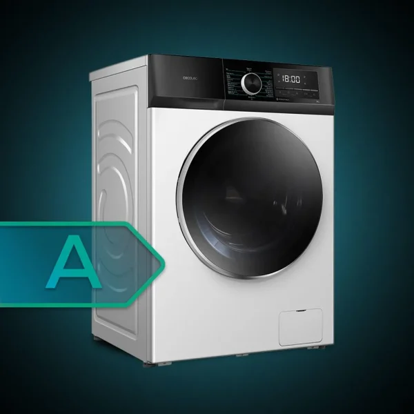 Imagen 5 Lavadora frontal Cecotec Bolero DressCode 10500 Inverter A. Capacidad 10 kg, 1400 rpm y motor Inverter Plus. Eficiencia A, 16 programas y función vapor.