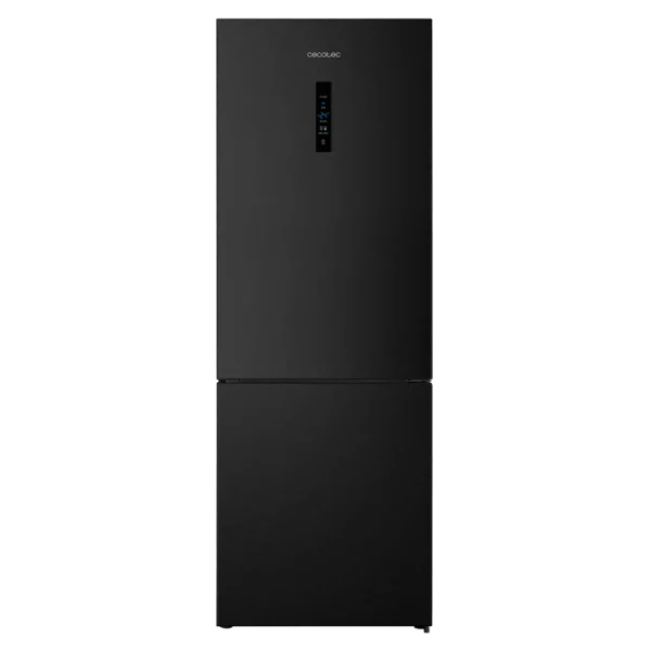Frigorífico combi Bolero CoolMarket Combi 495 Dark E de 2 metros en acabado acero inoxidable oscuro