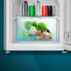 Imagen 7 Frigorífico mini Bolero CoolMarket TT 107 Black de 107L con control de temperatura regulable, compartimento de conservación y eficiencia energética clase E.