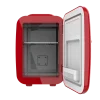 Imagen 2 Mini nevera retro Bolero MiniCooling 4L Habana Red con función frío y calor. Compatible con 12V y 220V, ideal para viajes, cosméticos y oficinas.