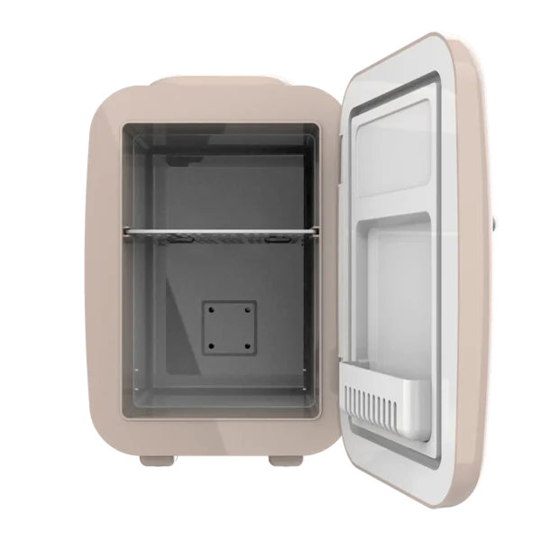 Imagen 2 Frigorífico mini retro Bolero MiniCooling 4L Habana Cream. Compacto, portátil, función frío/calor y compatible con coche 12V y red 220V. Ideal para viajes.