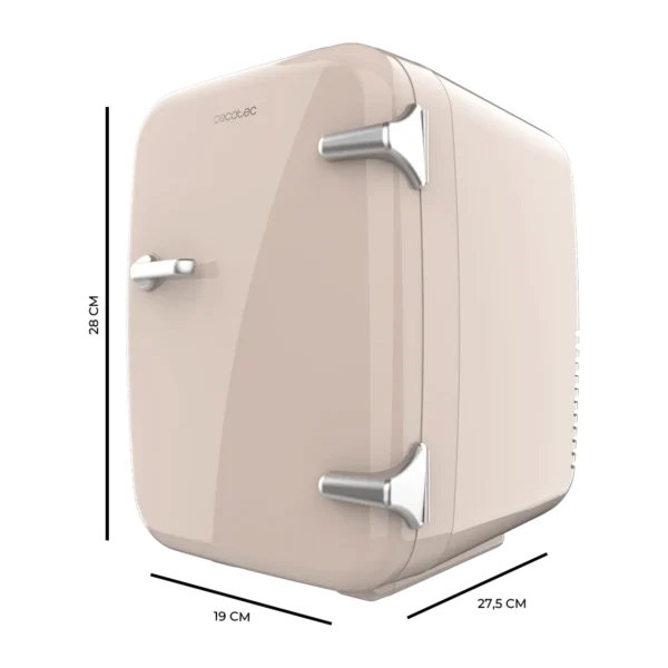 Imagen 3 Frigorífico mini retro Bolero MiniCooling 4L Habana Cream. Compacto, portátil, función frío/calor y compatible con coche 12V y red 220V. Ideal para viajes.