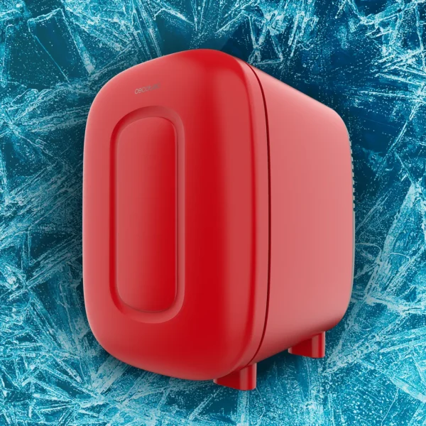 Imagen 8 Frigorífico retro Bolero MiniCooling 4L Bora Red. Capacidad de 4 litros, funciones de frío y calor (7-50 ºC) y conexión 12V-220V ideal para coches y caravanas.