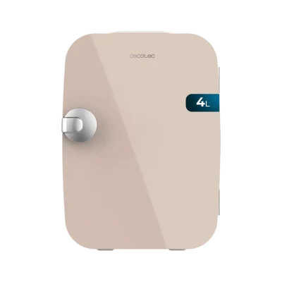 Frigorífico mini retro Bolero MiniCooling 4L Río Cream de Cecotec con asa de transporte y diseño compacto