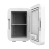 Imagen 2 Frigorífico retro Bolero MiniCooling 6L Bahamas White. Portátil, 12V/220V, ideal para coches y caravanas. Función frío y calor (5-65 ºC) y diseño compacto.