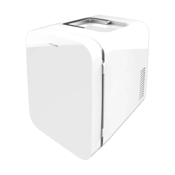 Imagen 3 Frigorífico retro Bolero MiniCooling 6L Bahamas White. Portátil, 12V/220V, ideal para coches y caravanas. Función frío y calor (5-65 ºC) y diseño compacto.