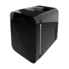 Imagen 3 Mini frigorífico retro Bolero MiniCooling 6L Bahamas Black. Enfría y calienta (5-65ºC), ideal para coche y casa. Compacto, portátil y con conexión 12V-220V.
