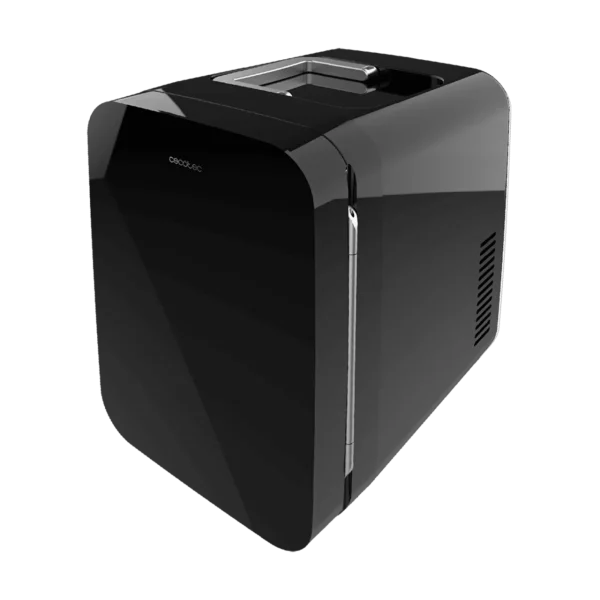 Imagen 3 Mini frigorífico retro Bolero MiniCooling 6L Bahamas Black. Enfría y calienta (5-65ºC), ideal para coche y casa. Compacto, portátil y con conexión 12V-220V.