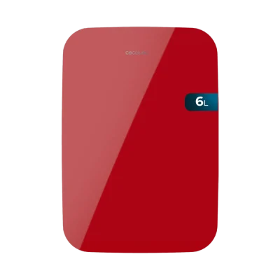 Mini frigorífico retro Bolero MiniCooling 6L color rojo Bahamas Red con asa de transporte