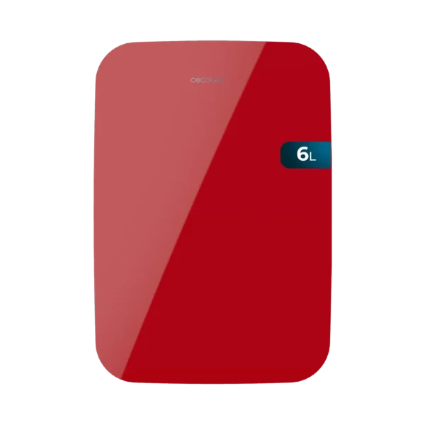 Mini frigorífico retro Bolero MiniCooling 6L color rojo Bahamas Red con asa de transporte