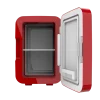 Imagen 2 Frigorífico mini retro Bolero MiniCooling 6L Bahamas Red. Dual 12V/220V para coche y hogar, con función frío y calor (5-65ºC). Diseño compacto y portátil.
