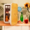 Imagen 6 Frigorífico retro Bolero MiniCooling 20L Bahamas Pat 2 de Cecotec. Capacidad de 20 litros, función frío y calor (7-65ºC) y compatible con coches y caravanas.