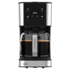 Cafetera de goteo Coffee 66 Drop & Touch de Cecotec en acero inoxidable con panel táctil y jarra de vidrio
