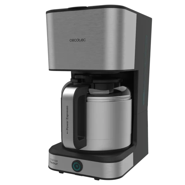 Imagen 2 Cafetera de goteo Cecotec Coffee 66 Drop & Thermo con jarra térmica de acero inoxidable, 1,5 litros de capacidad y tecnología ExtremeCoffee para un sabor único.