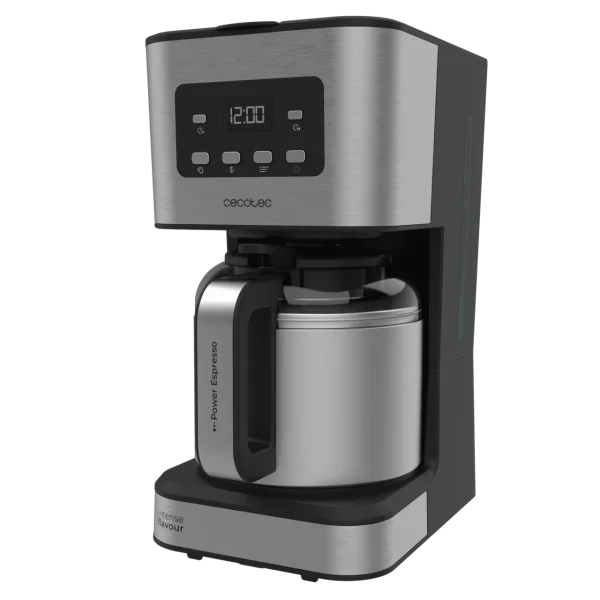 Imagen 2 Cafetera de goteo Cecotec Coffee 66 Drop & Thermo con capacidad de 1,5 L, jarra térmica de acero inoxidable y tecnología ExtremeAroma para un sabor intenso.