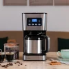 Imagen 3 Cafetera de goteo Cecotec Coffee 66 Drop & Thermo con capacidad de 1,5 L, jarra térmica de acero inoxidable y tecnología ExtremeAroma para un sabor intenso.
