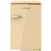 Imagen 5 Mini frigorífico retro Cecotec Bolero CoolMarket TT Origin 110 Beige de 110L, eficiencia clase E, Icebox y diseño vintage. Ideal para espacios reducidos.