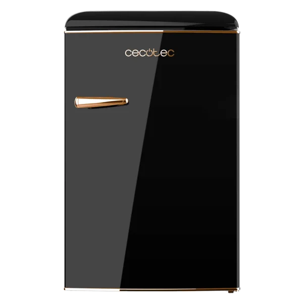 Imagen 5 Frigorífico retro Bolero CoolMarket TT Origin 110 Black E de 110L con clase E, ICEBOX, iluminación LED y abridor de botellas. Diseño vintage elegante en negro.