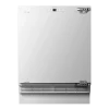 Mini frigorífico integrable Bolero CoolMarket TT BI 138 White E con puerta abierta mostrando compartimentos