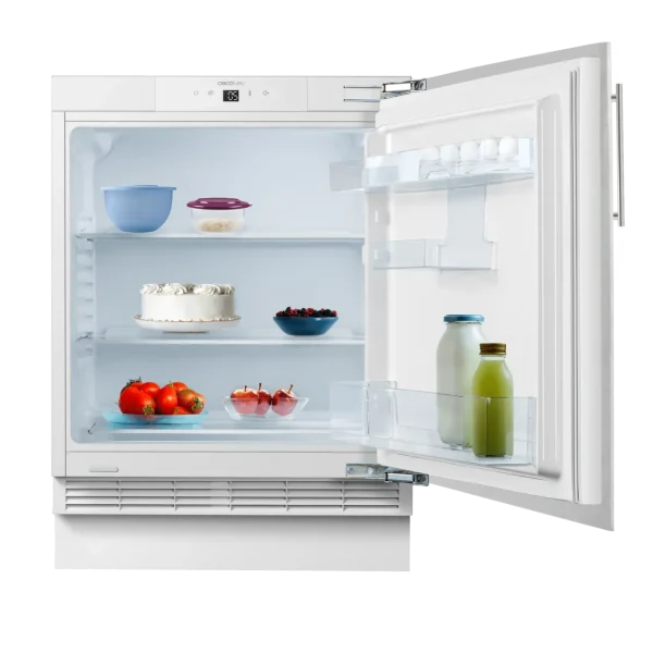 Imagen 4 Mini frigorífico integrable Bolero CoolMarket TT BI 138 White E de 138 litros. Incluye tecnología Fast Cooling, control táctil y eficiencia energética clase E.