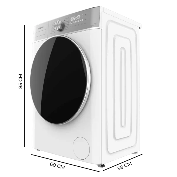 Imagen 3 Lavadora Cecotec Bolero DressCode 8800 Inverter A de 8 kg y 1400 rpm. Motor Inverter Plus, 16 programas, función SteamMax y Display XXL. Eficiencia clase A.