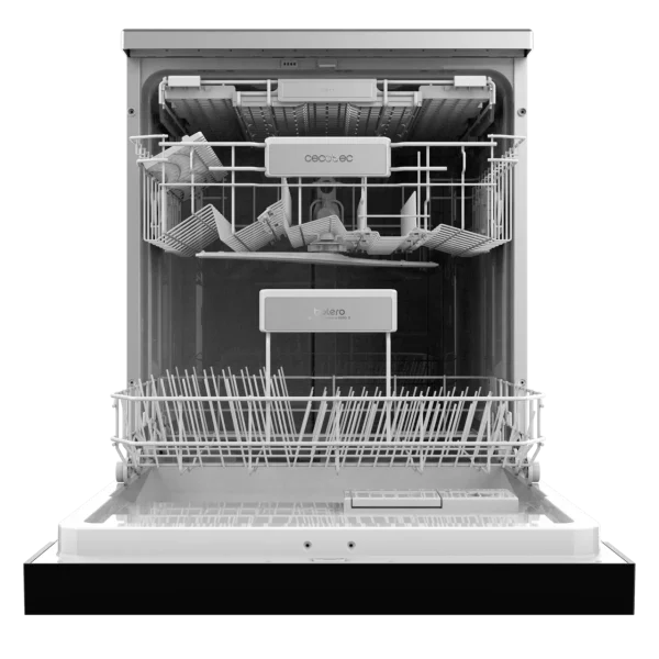 Imagen 3 Lavavajillas Bolero Aguazero 6200 Inox D de 60 cm con capacidad para 14 cubiertos, 3ª bandeja, 6 programas y tecnología Turbo Dry+ para un secado impecable.