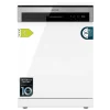 Vista frontal del lavavajillas Cecotec Bolero Aguazero 6500 C de 60 cm en color blanco con Motor Inverter Plus