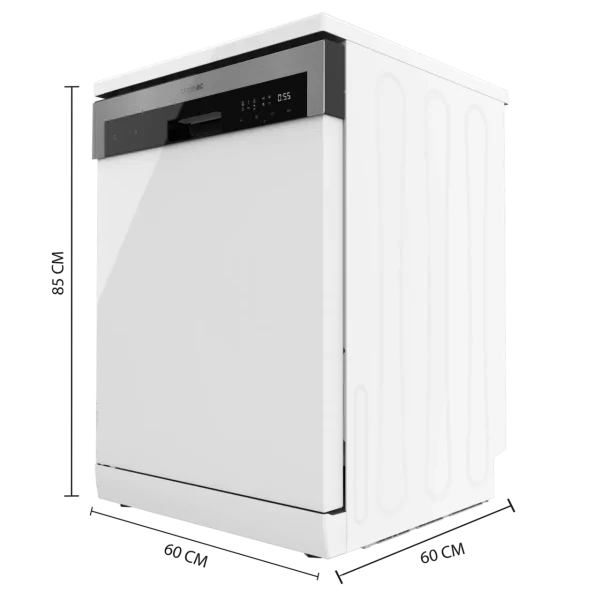 Imagen 4 Lavavajillas Bolero Aguazero 6500 C de 60 cm con capacidad para 15 cubiertos, motor Inverter Plus, 6 programas, sistema Dry+ y apertura automática Auto Open.