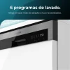 Imagen 7 Lavavajillas Bolero Aguazero 6500 C de 60 cm con capacidad para 15 cubiertos, motor Inverter Plus, 6 programas, sistema Dry+ y apertura automática Auto Open.