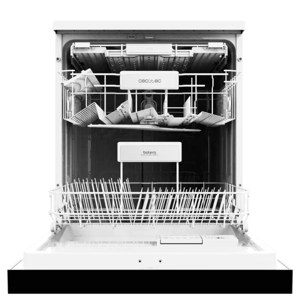 Imagen 3 Lavavajillas Bolero Aguazero 6500 Inox C de 60 cm con capacidad para 15 cubiertos, motor Inverter Plus, 6 programas, tercera bandeja y sistema de secado Dry+.