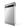 Imagen 5 Lavavajillas Bolero Aguazero 6500 Inox C de 60 cm con capacidad para 15 cubiertos, motor Inverter Plus, 6 programas, tercera bandeja y sistema de secado Dry+.