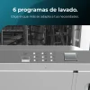 Imagen 4 Lavavajillas integrable Bolero Aguazero 4101 Full-BI E de 45 cm. Capacidad para 11 cubiertos, 6 programas, 3ª bandeja y eficiencia energética clase E para el hogar.