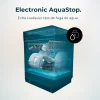 Imagen 8 Lavavajillas integrable Bolero Aguazero 4101 Full-BI E de 45 cm. Capacidad para 11 cubiertos, 6 programas, 3ª bandeja y eficiencia energética clase E para el hogar.