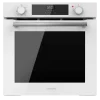 Imagen 2 Horno integrable Cecotec Bolero Hexa M226000 Glass White de 75L. 7 funciones, Steam Assist y eficiencia A para resultados profesionales en tu cocina moderna.