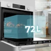 Imagen 7 Horno integrable Cecotec Bolero Hexa M226000 Glass White de 75L. 7 funciones, Steam Assist y eficiencia A para resultados profesionales en tu cocina moderna.
