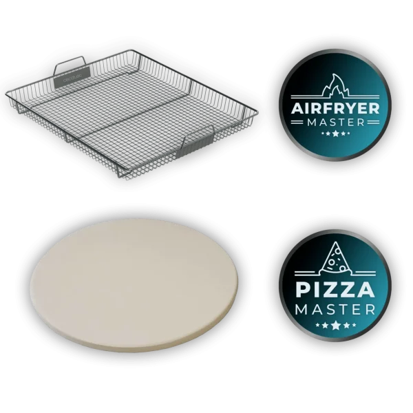 Imagen 7 Horno integrable Cecotec Bolero Hexa AF316000 Edge A de 81L con 11 funciones, Airfryer Master y Pizza Master. Cocina saludable y eficiente con clasificación A.